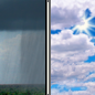 Today: Chance Rain Showers then Partly Sunny