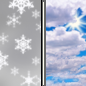 Wednesday: Chance Snow Showers then Mostly Cloudy
