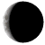 Waning Crescent, 24 days, 16 hours, 15 minutes in cycle