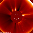 Latest LASCO C2 image of the Sun