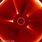 Latest LASCO C2 image of the Sun