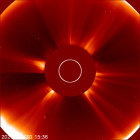 Latest LASCO C2 image of the Sun