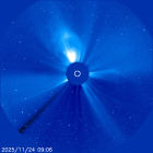 Latest LASCO C3 image of the Sun