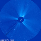Latest LASCO C3 image of the Sun