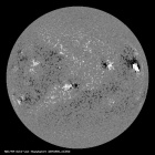 Latest SDO/HMI Magnetogram image of the Sun