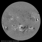 Latest SDO/HMI Magnetogram image of the Sun