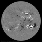 Latest SDO/HMI Magnetogram image of the Sun
