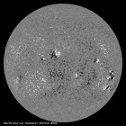 Latest SDO/HMI Magnetogram image of the Sun