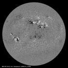 Latest SDO/HMI Magnetogram image of the Sun