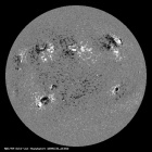 Latest SDO/HMI Magnetogram image of the Sun