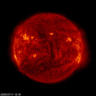SOHO EIT 304 image of the sun