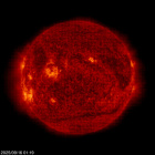 SOHO EIT 304 image of the sun