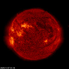 SOHO EIT 304 image of the sun